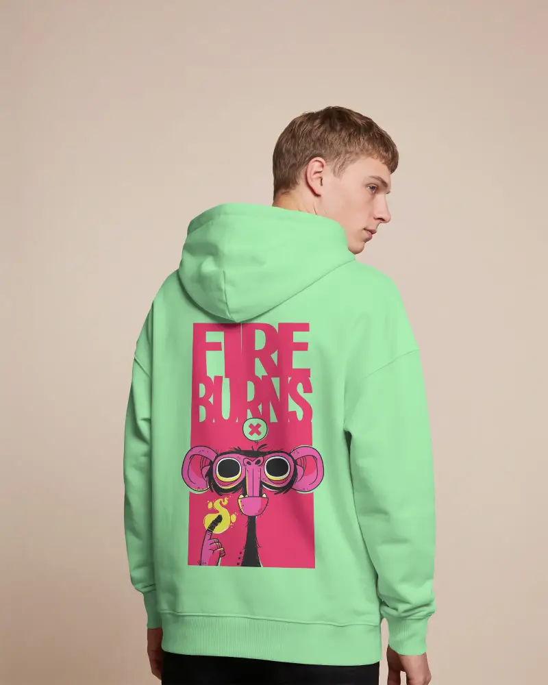 High Resolution Back View Unisex Hoodie Mockup For Branding Print Designs