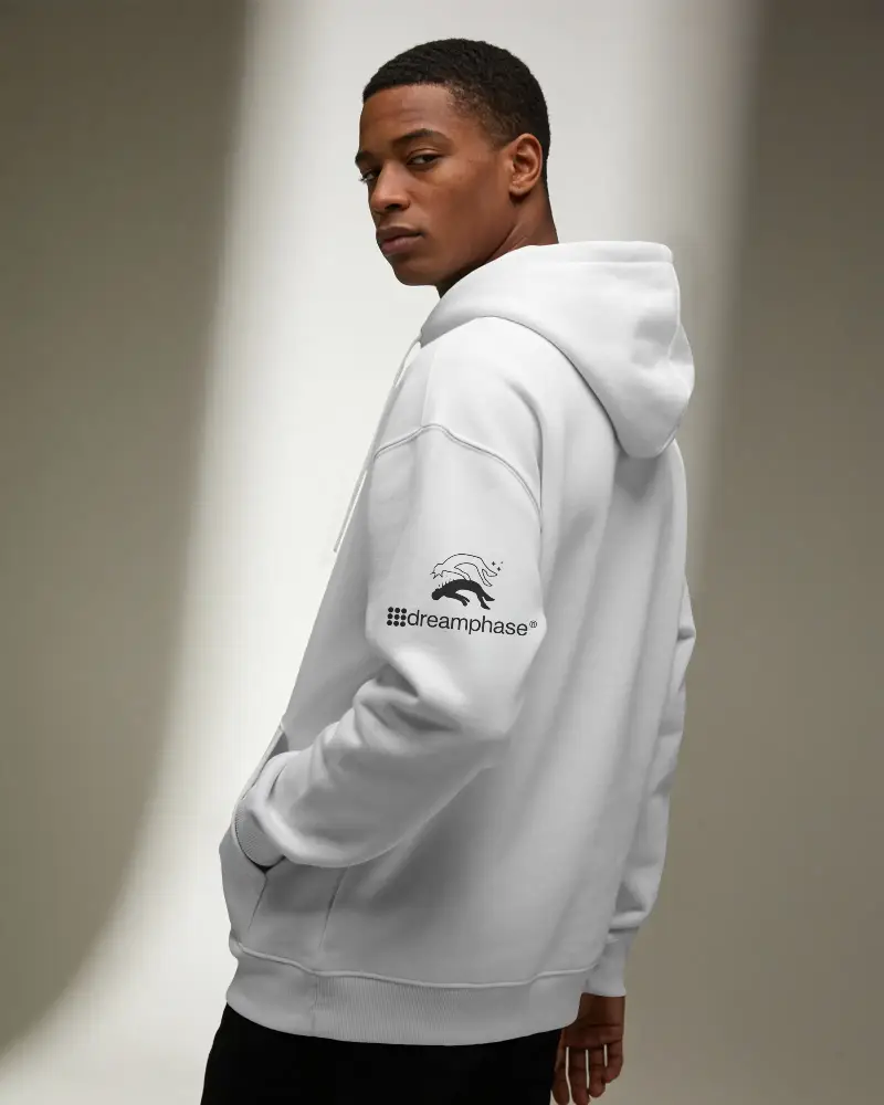 Mens Wearable Hoodie Mockup For Fashion Brands And Street Style Apparel Showcase Template
