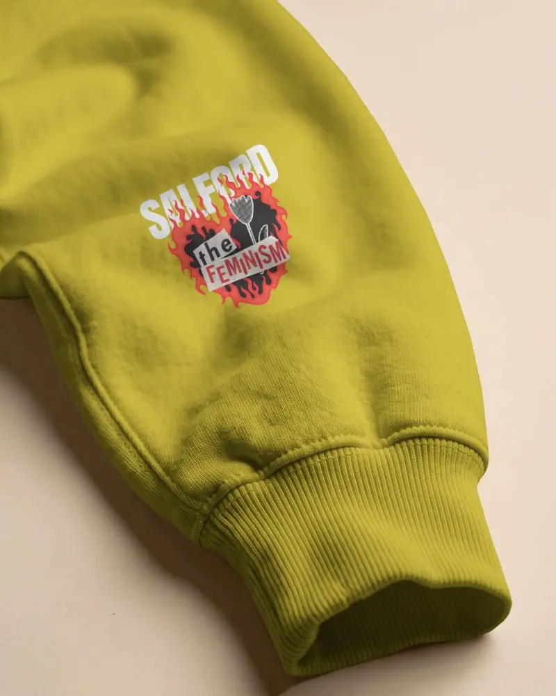 Premium Quality Cotton Hoodie Mockup Closeup Soft Comfortable Warm Luxury Apparel Fashion