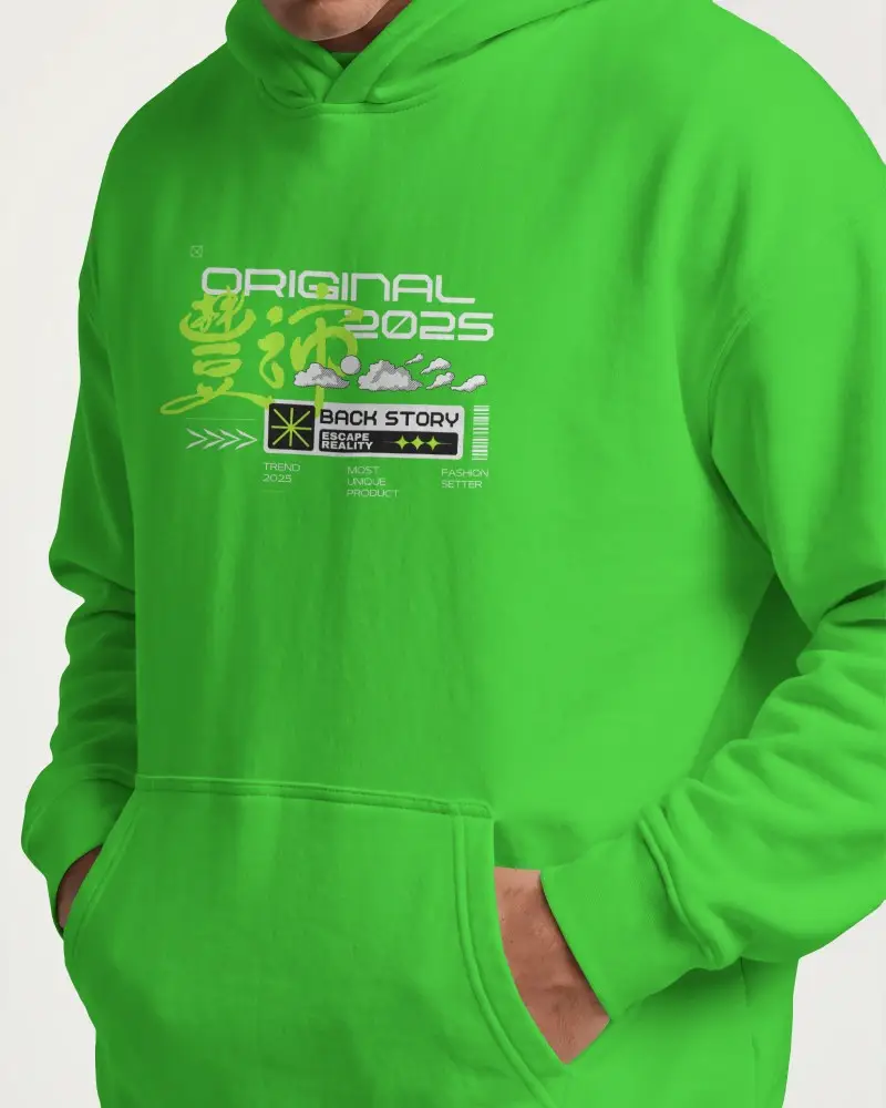 Comfortable Plain Hoodie Mockup With Front Pocket For Casual Streetwear And Everyday Wear