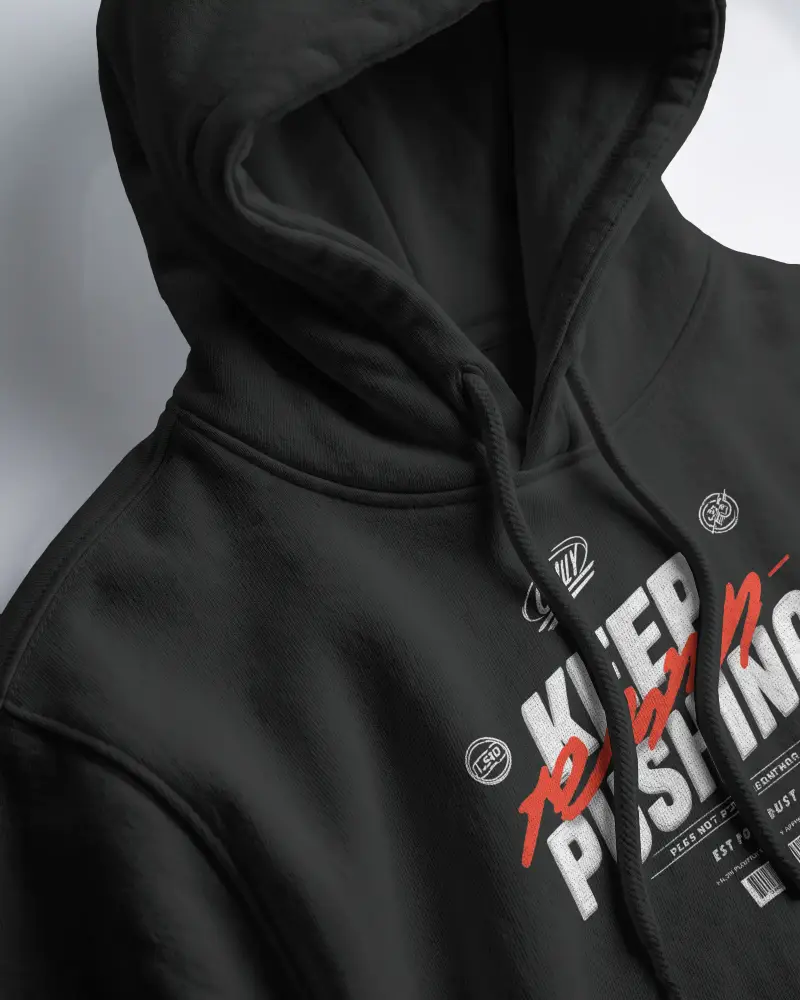 Premium Quality Blank Hoodie Mockup For Realistic Apparel Design Presentations