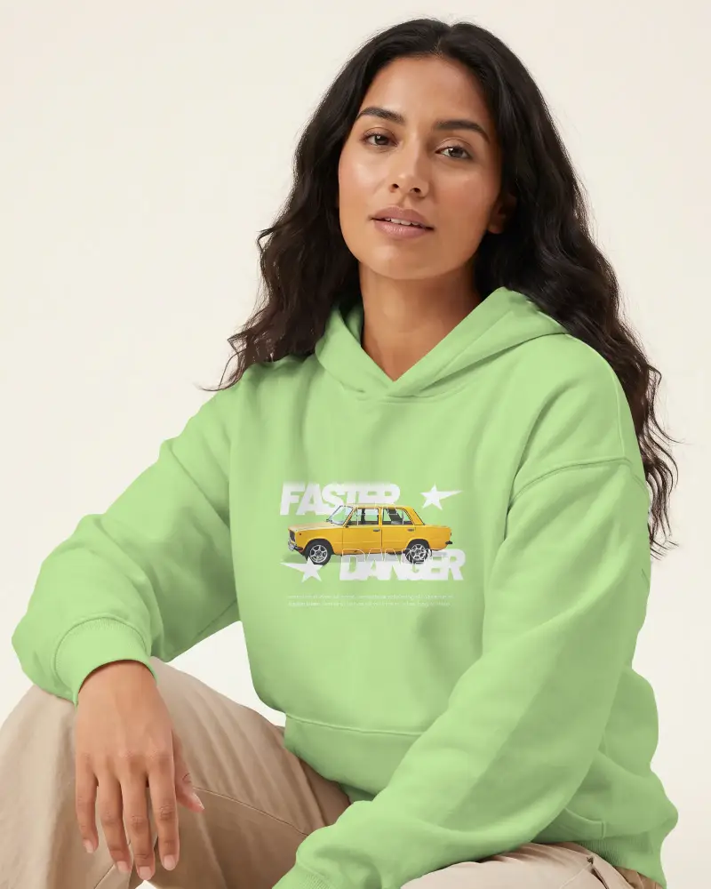 Cozy Minimalist Women Hoodie Mockup Urban Style Comfortable Everyday Casual Wear