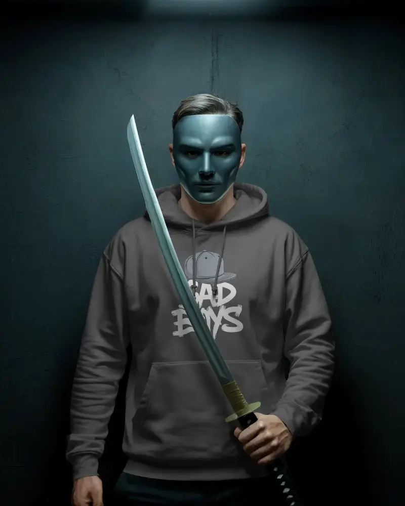 Urban Streetwear Hoodie Mockup For Fashion Brands And Merchandise Promotion Design