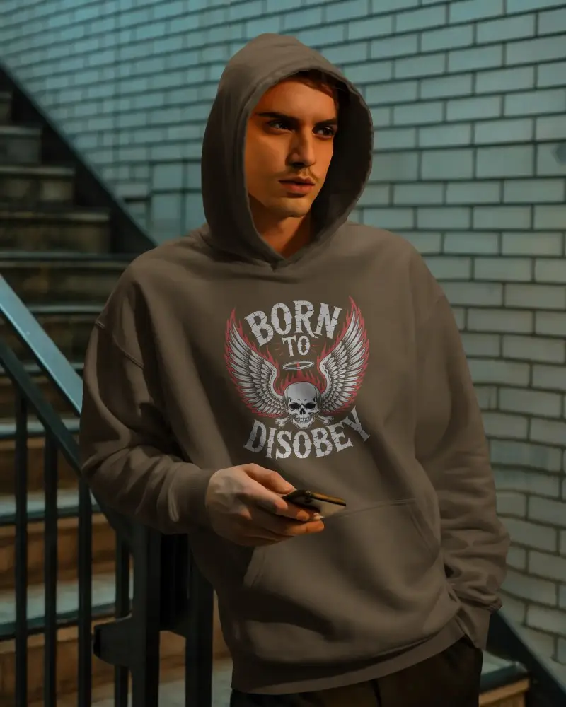 Comfortable Loose Fit Hoodie Mockup With Kangaroo Pocket For Casual Wear And Street Style Fashion