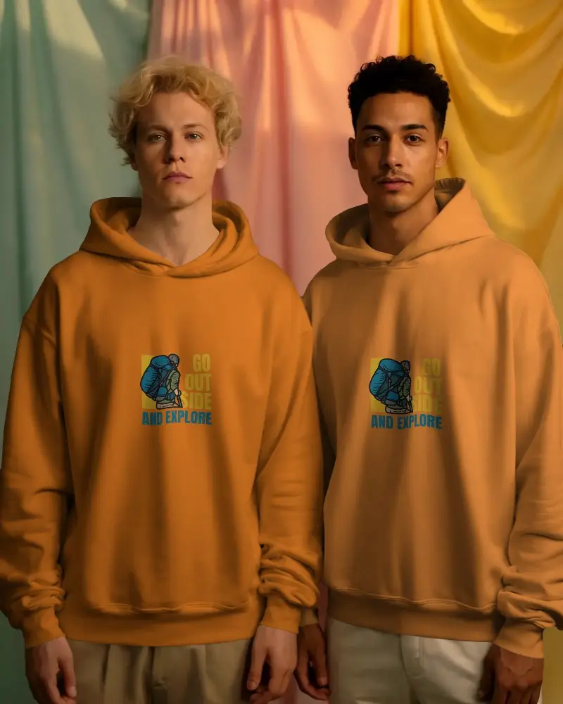 High Quality Blank Hoodie Mockup Perfect For Showcasing Fashion Collections And Prints