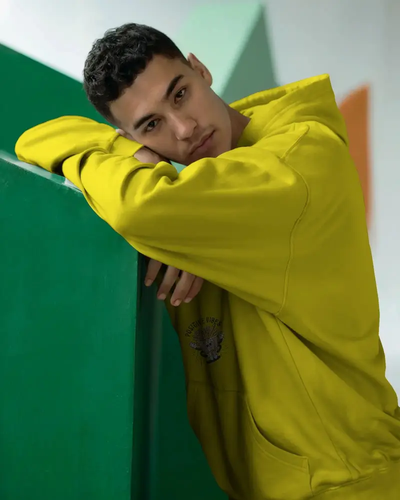 Trendy Oversized Hoodie Mockup For Lifestyle Brands Targeting Young Adult Market