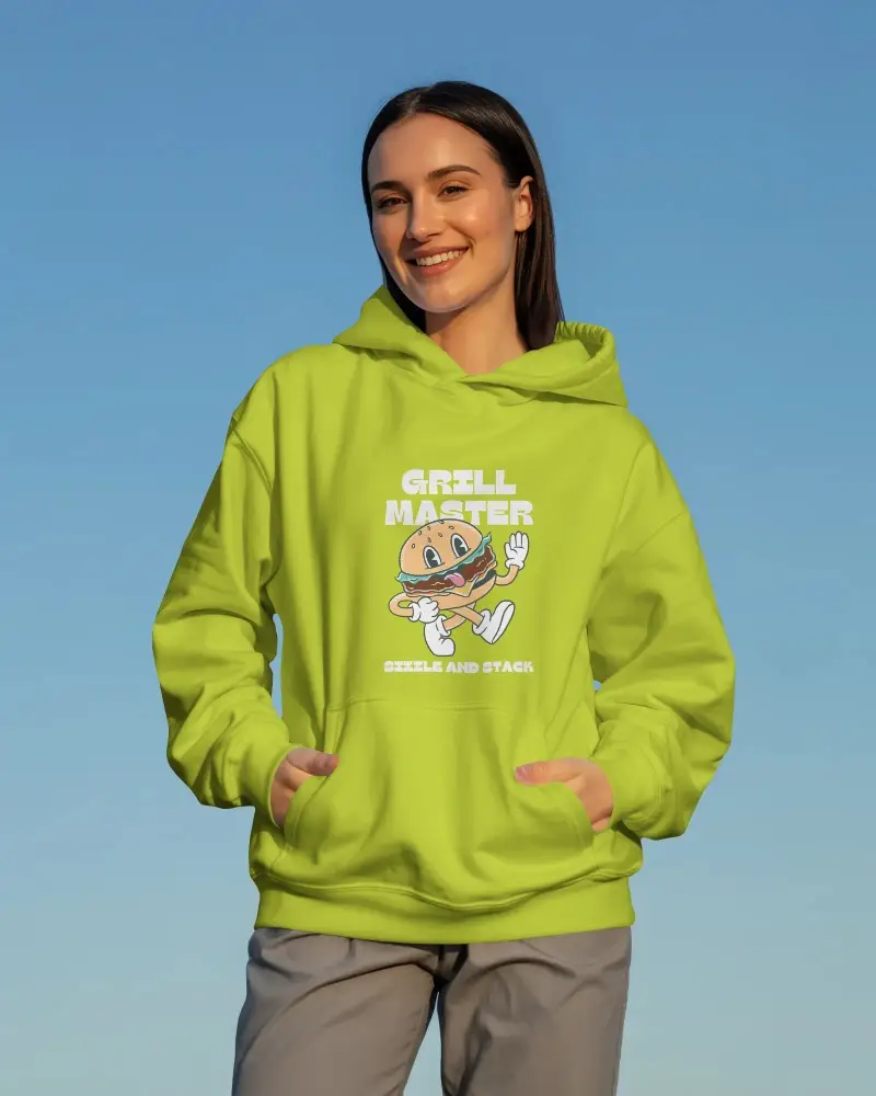 Stylish Urban Hoodie Mockup Design For Everyday Comfort And Functional Pockets In Soft Fabric