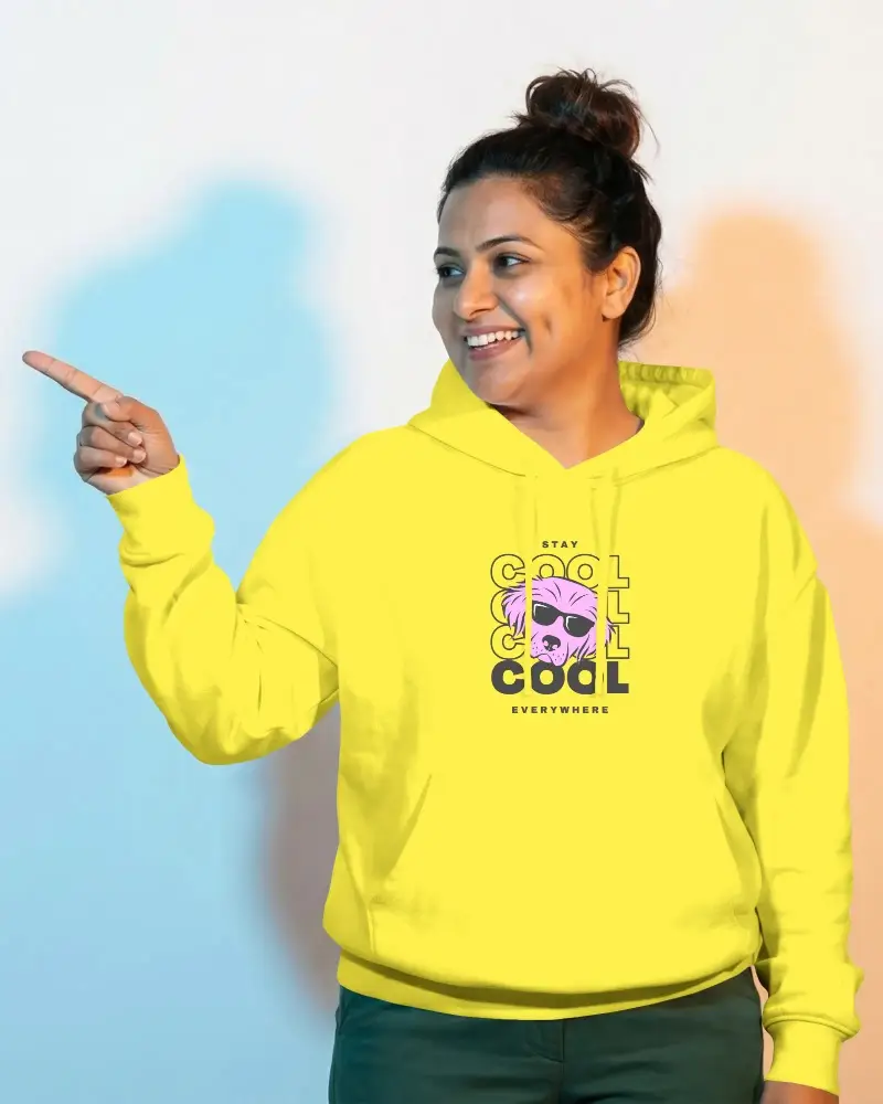 Casual Everyday Wear Hoodie Mockup Ideal For Street Style And Layering Comfort