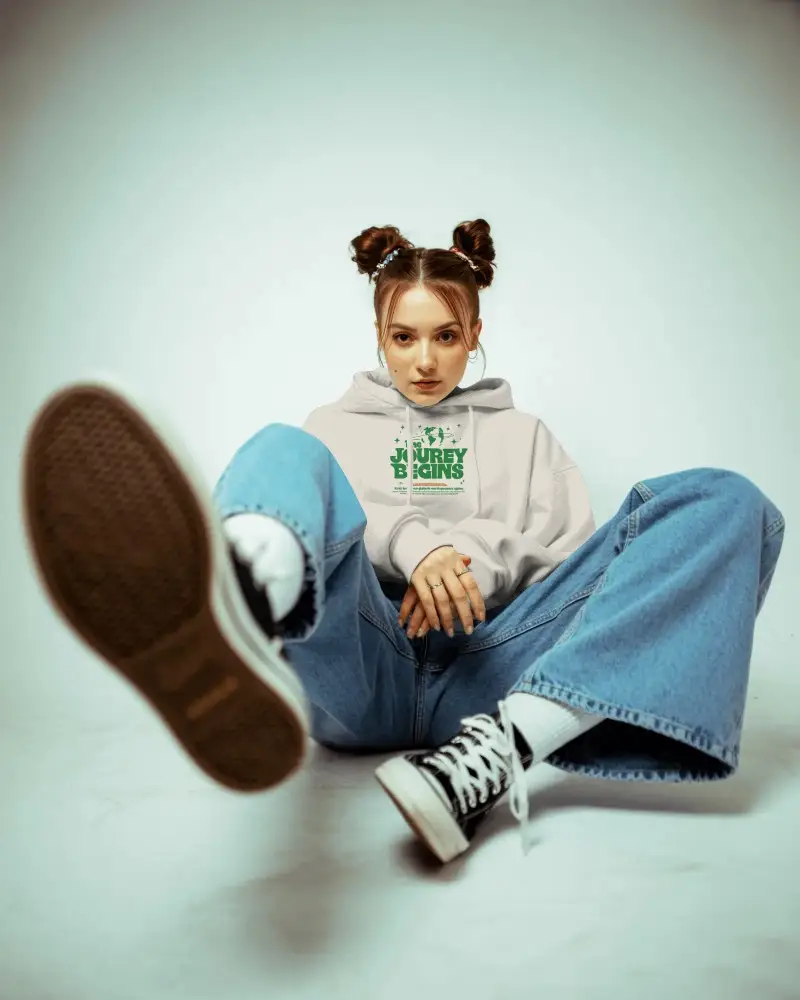 Trendy Comfortable Hoodie Mockup For Streetwear Designs And Casual Wear Fashion Apparel Showcase