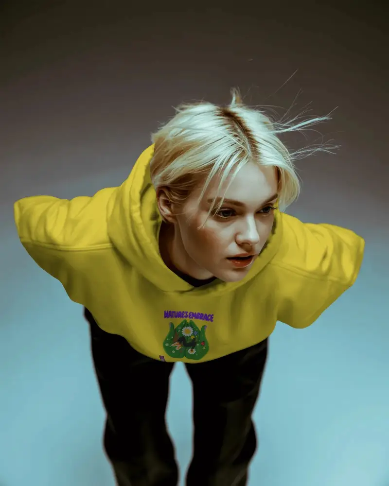 Stylish Comfortable Oversized Hoodie Mockup With Modern Casual Fit For Winter Wardrobe