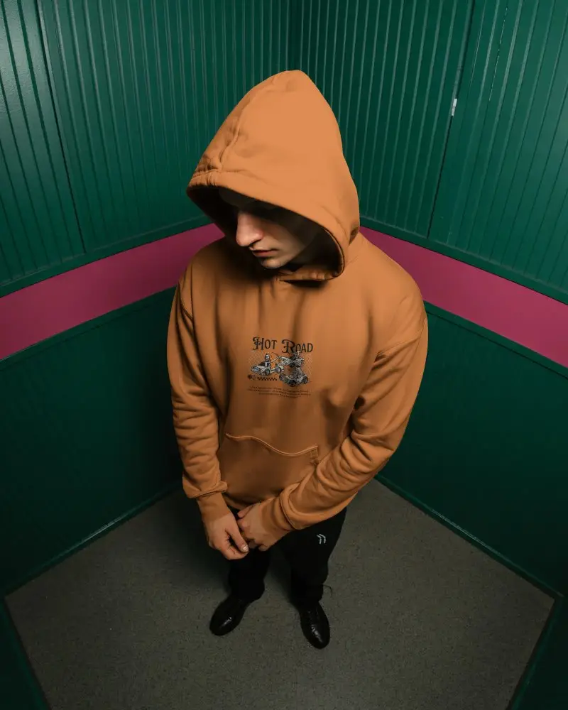 Stylish Minimalist Hoodie Mockup Ideal For Custom Apparel Designs And Online Shop Promotions