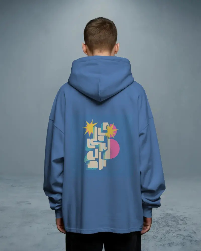 Minimalistic Modern Hoodie Mockup Plain Design Perfect For Custom Printing