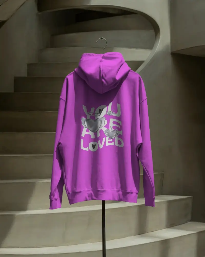 Modern Designer Blank Hoodie Mockup For Custom Printing And Fashion Brand Promotion