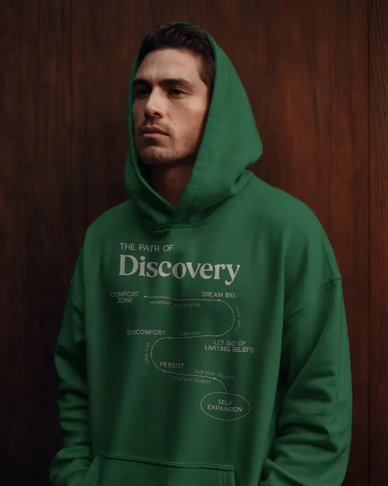 Comfortable Loose Fit Hoodie Mockup With Large Front Pocket For Daily Casual Wear And Layering