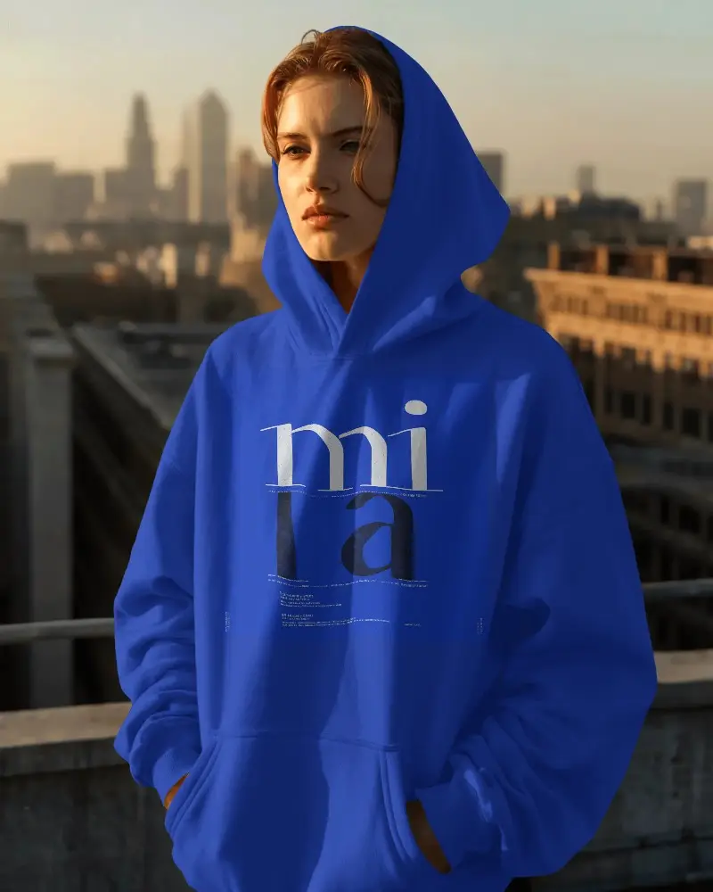 Urban Casual Hoodie Mockup For Streetwear Fashion Designers And Apparel Marketing