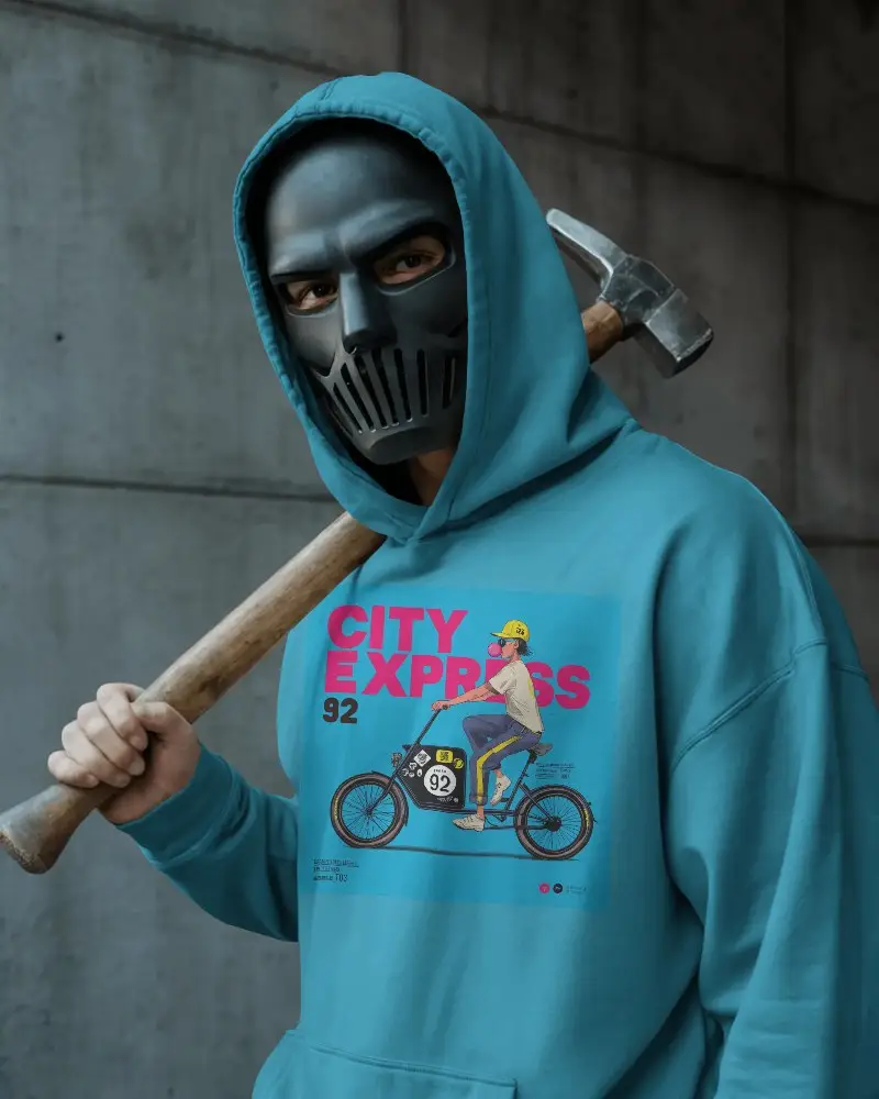 High Quality Cotton Hoodie Mockup Pullover Mockup Suitable For Branding Custom Printing Designs