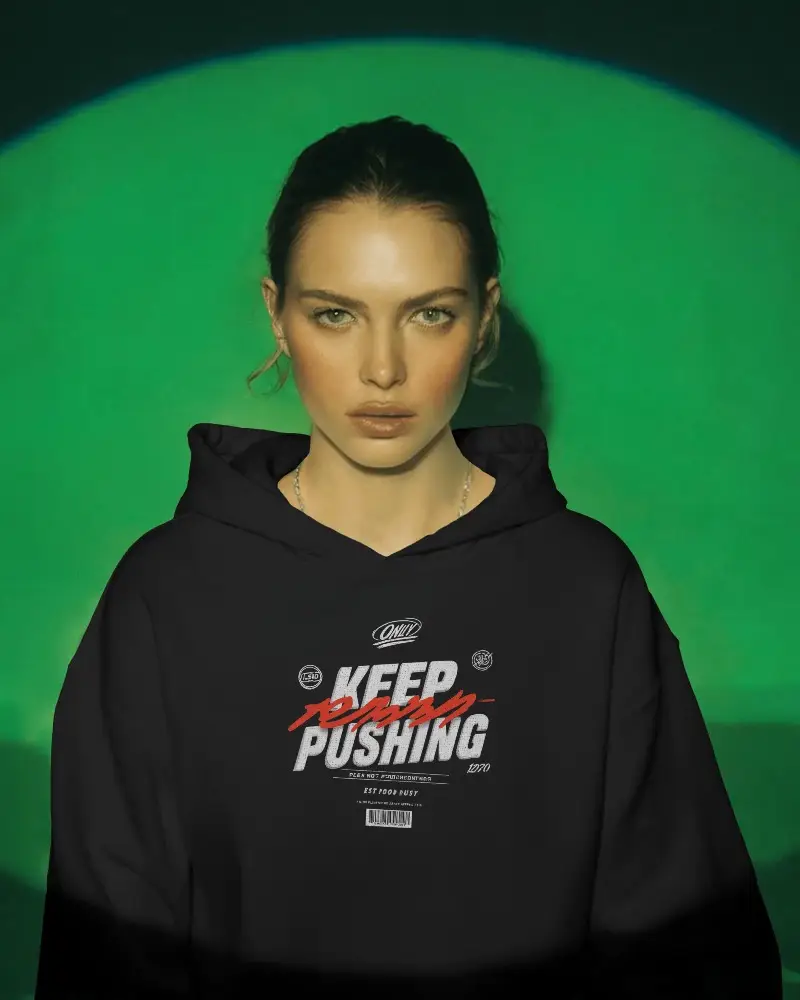 Modern Relaxed Fit Hoodie Mockup Ideal For Online Clothing Store Marketing