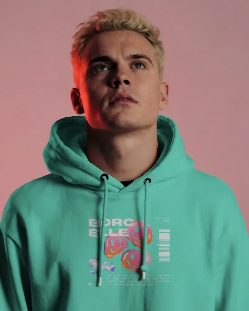 Premium Comfort Hoodie Mockup For Casual Streetwear And Modern Fashion Designs