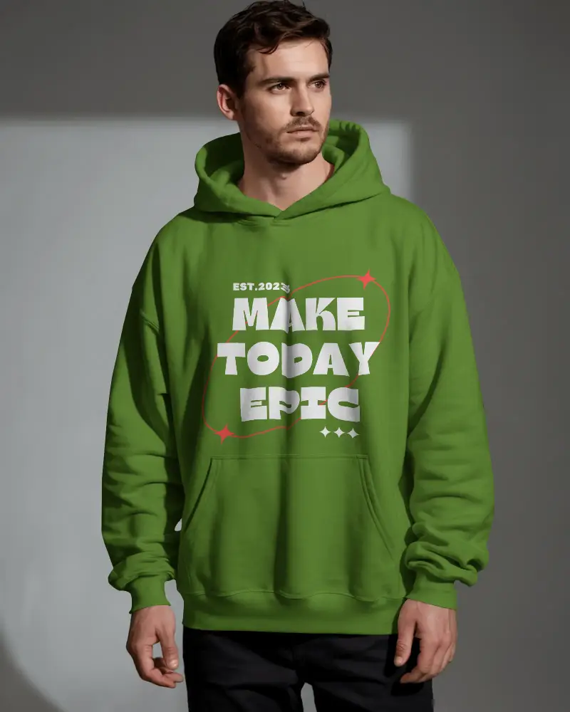 Stylish Loose Fit Hoodie Mockup For Fashion Designers And Apparel Brands