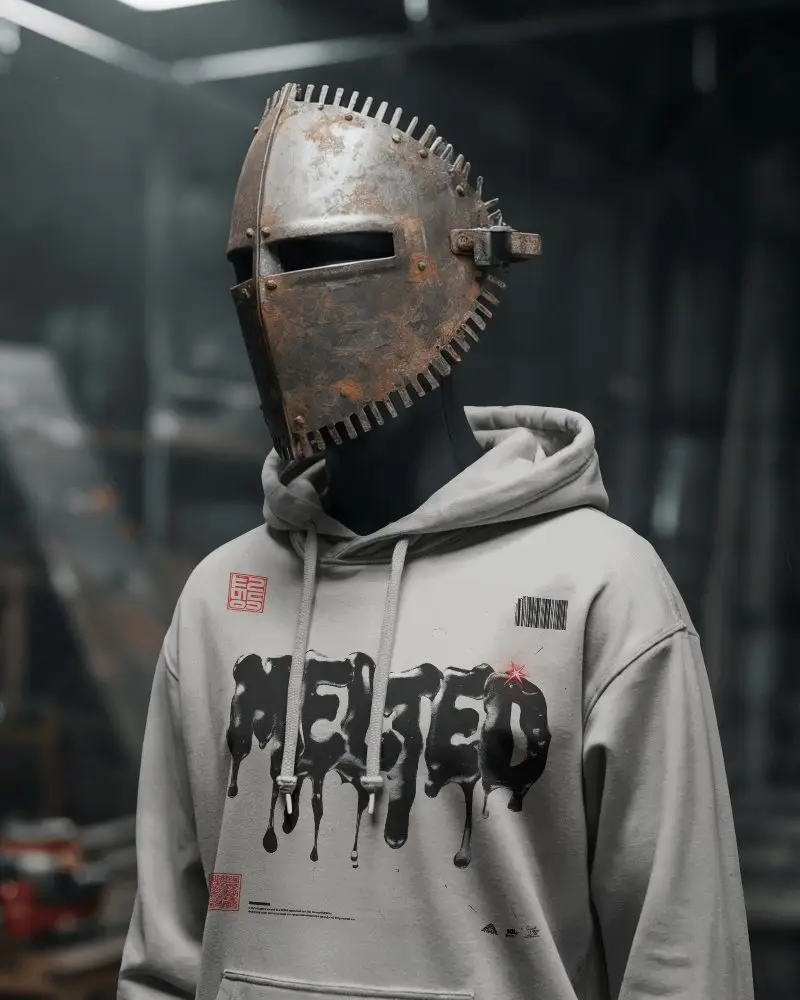 Realistic Casual Hoodie Mockup Template For Online Store Product Presentations