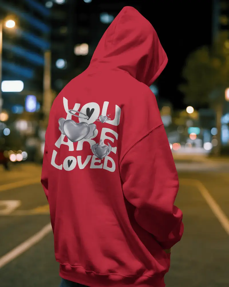 Men Hoodie Backview Mockup For Customizable Sweatshirt Designs And Branding