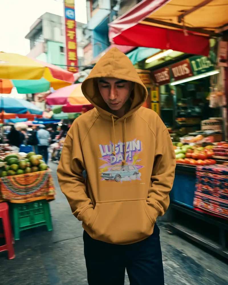 Comfortable Urban Hoodie Mockup For Street Style Fashion Brand Promotion And Online Store Showcase