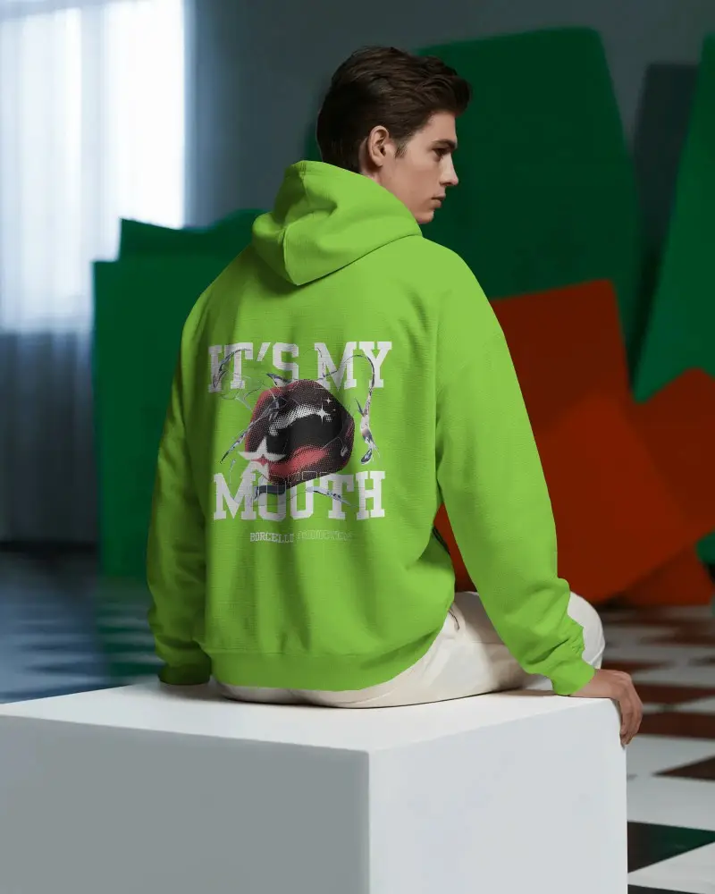 Stylish Versatile Mens Hoodie Mockup Ideal For Layering Daily Wear And Cool Weather Outfits