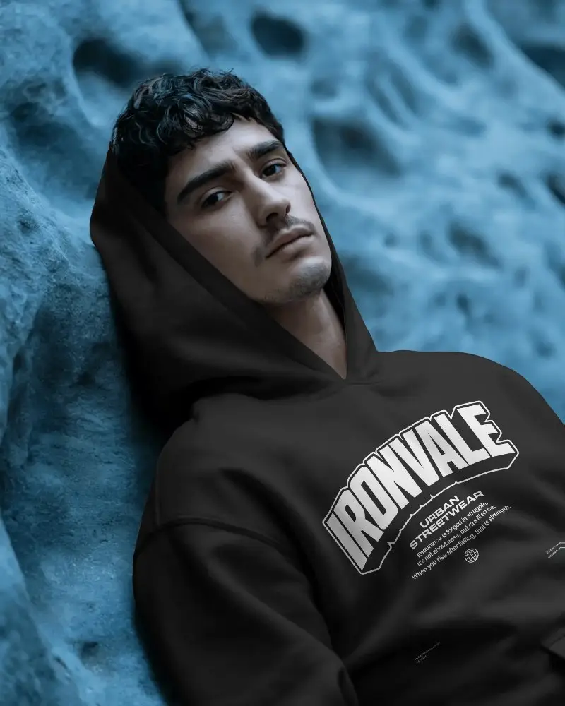 Urban Casual Hoodie Mockup For Mens Apparel Branding And Fashion Promotions Online