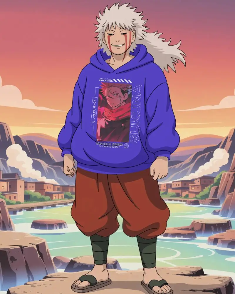 Cozy Loose Fit Anime Hoodie Fashion For Casual Streetwear Style And Relaxed Everyday Wear Look