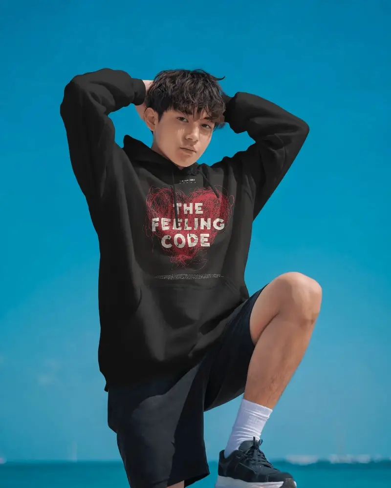 Casual Comfortable Hoodie Mockup For Youth Stylish Everyday Wear Perfect For Outdoor Activities