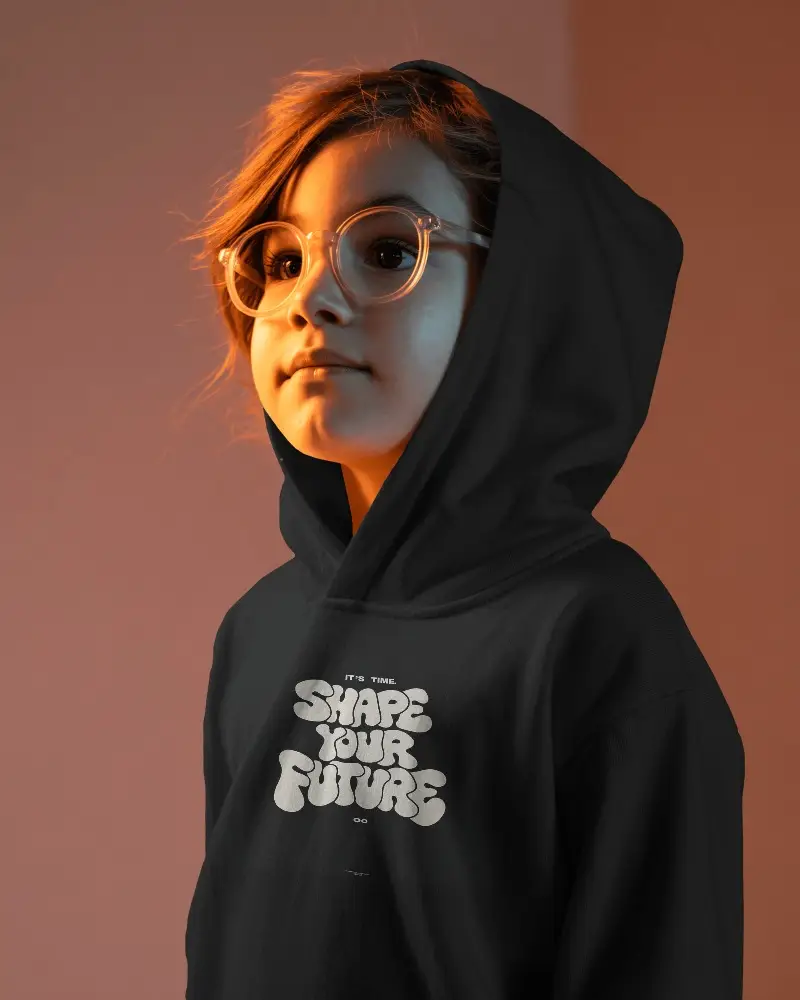 Stylish Kids Hoodie Mockup Perfect For Childrens Casual Wear Design Showcase