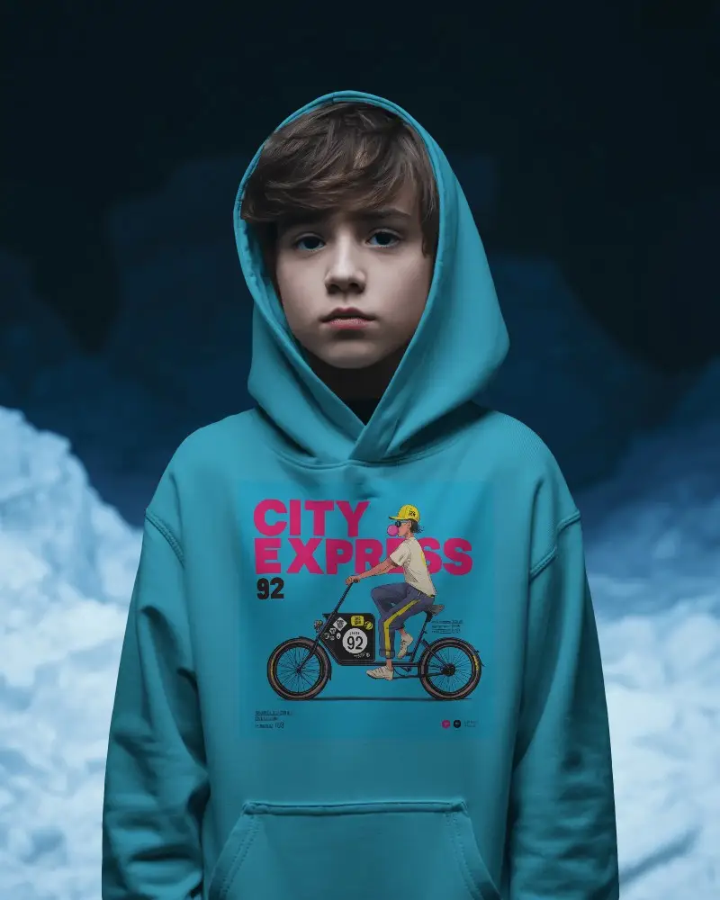 Comfortable Casual Hoodie Mockup With Front Pouch And Adjustable Drawstring For Everyday Wear