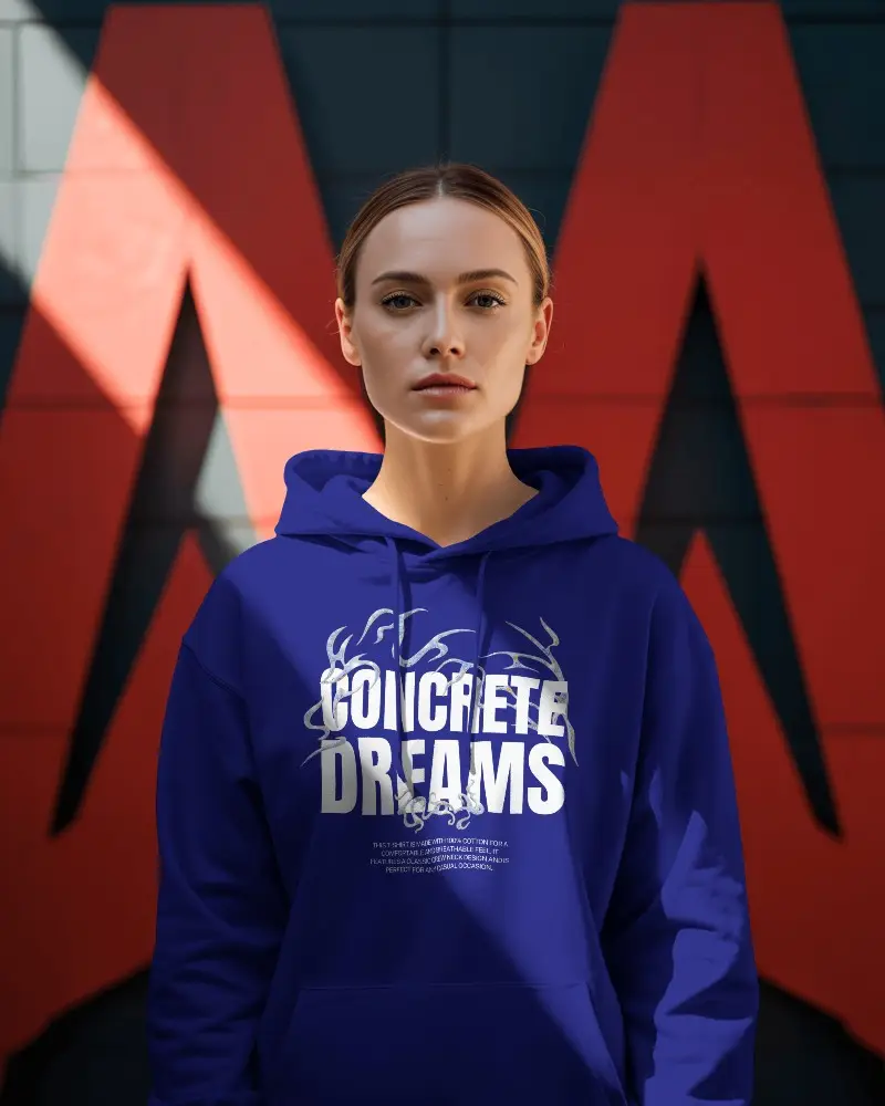 Stylish Comfortable Hoodie Mockup For Casual Wear Perfect For All Seasons And Everyday Outfits