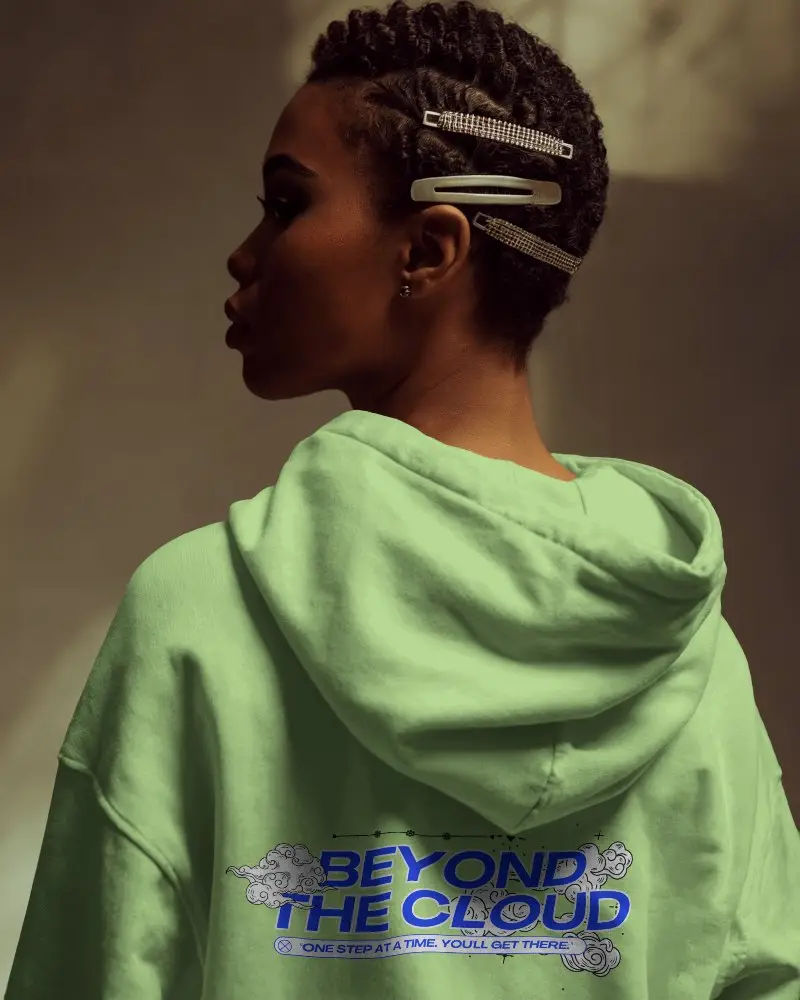 Comfortable Oversized Hoodie Mockup Relaxed Fit Perfect For Casual Wear And Layering