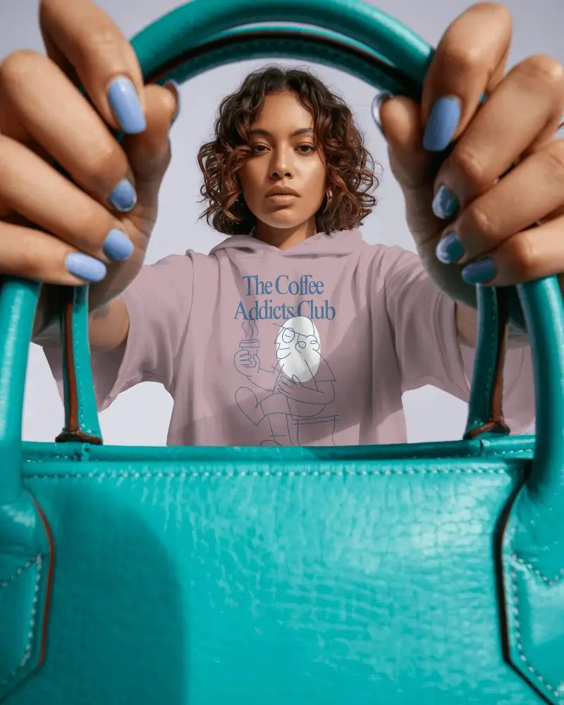 High Quality Hoodie Mockup Showcasing Soft Fabric And Contemporary Stylish Fit For Designs