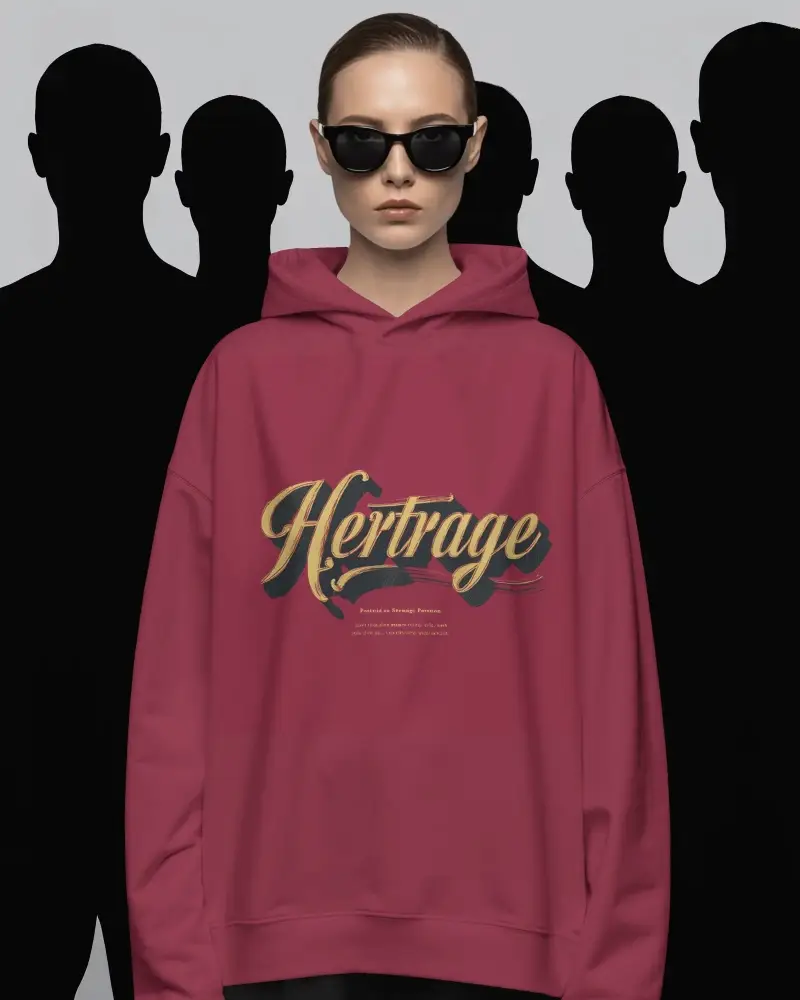 Contemporary Hoodie Mockup With High Fashion Edge And Bold Silhouettes For Modern Styles