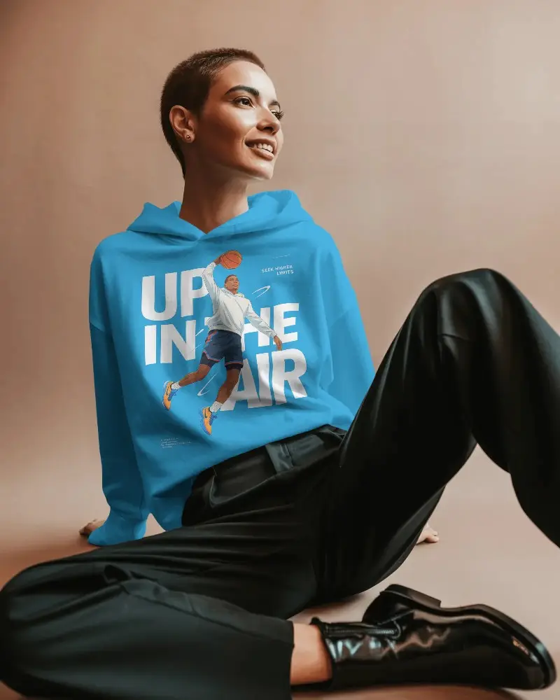 Minimalistic Elegant Unisex Hoodie Mockup Showcasing A Versatile Fashion Essential