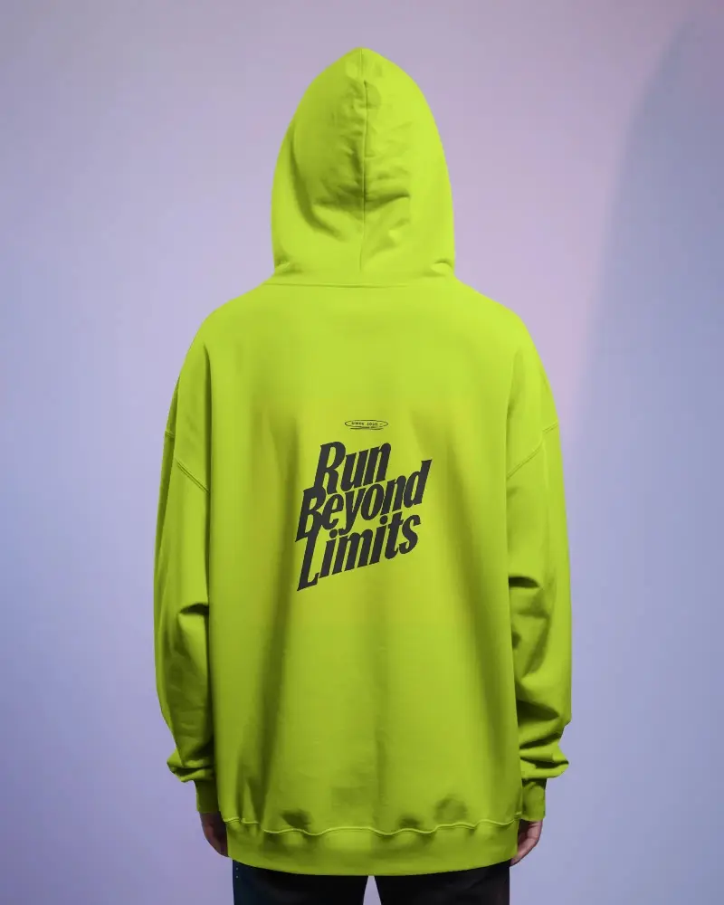 Cozy Oversized Hoodie Mockup For Custom Apparel Designs And Fashion Brand Marketing Presentation