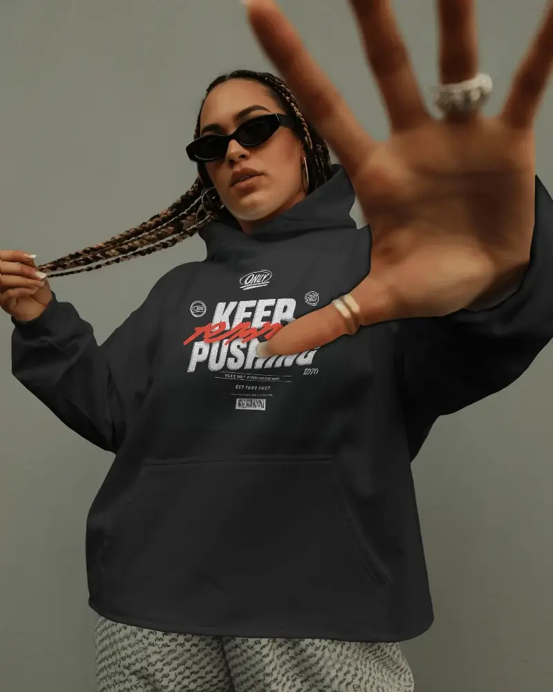 Oversized Hoodie Mockup For Modern Urban Style And Relaxed Everyday Outfits