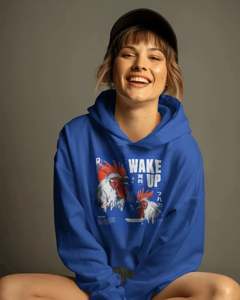 Stylish Relaxed Fit Pullover Hoodie Mockup With Large Hood And Ribbed Cuffs For Everyday Wear