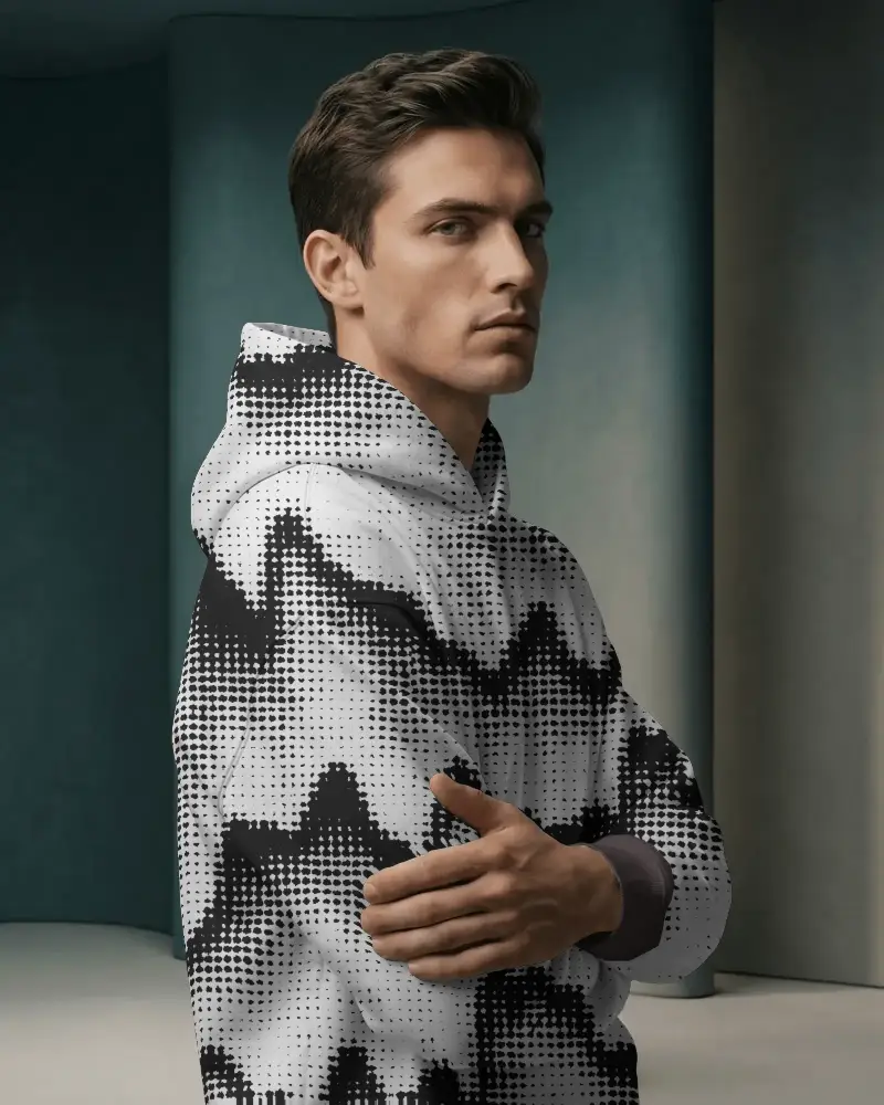 Versatile Urban Style Overhead Hoodie Mockup With Long Sleeves For Lifestyle Wardrobe