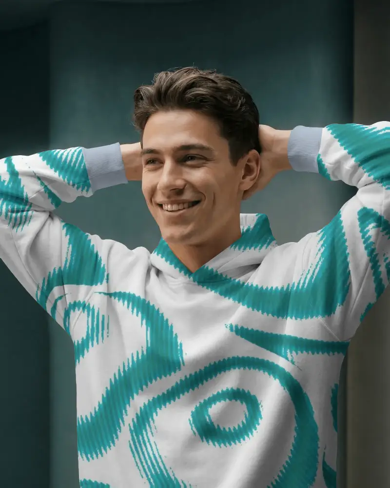 Casual Comfortable Hoodie Mockup For Men Fashion Stylish Urban Wear Perfect For Branding