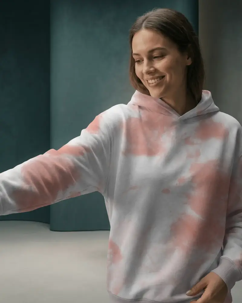 Minimalist Hoodie Mockup Showcasing Comfort And Fashionable Streetwear Appeal