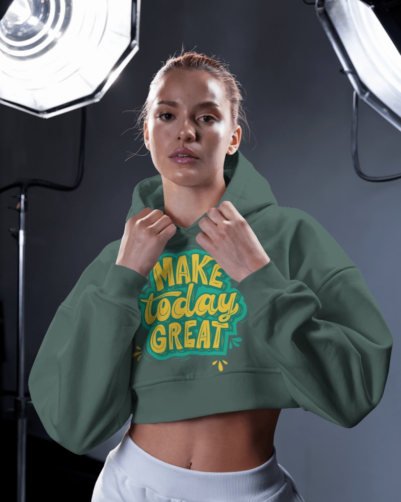 Motivational Quote Hoodie Mockup Bold Handwritten Text Design On Trendy Sweatshirt