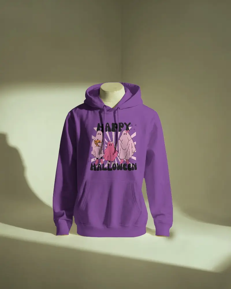 Minimalist Hoodie Mockup In Studio Lighting On Mannequin White Background