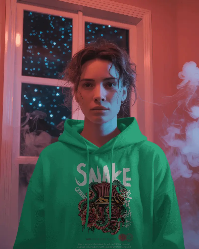 Urban Streetwear Hoodie Mockup With Realistic Texture And Modern Hood Design For Brands