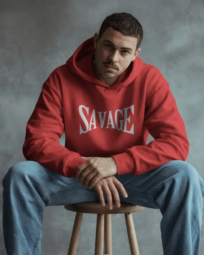 Premium Comfortable Relaxed Fit Hoodie For Men Casual Streetwear Essential For Everyday Wear 0804