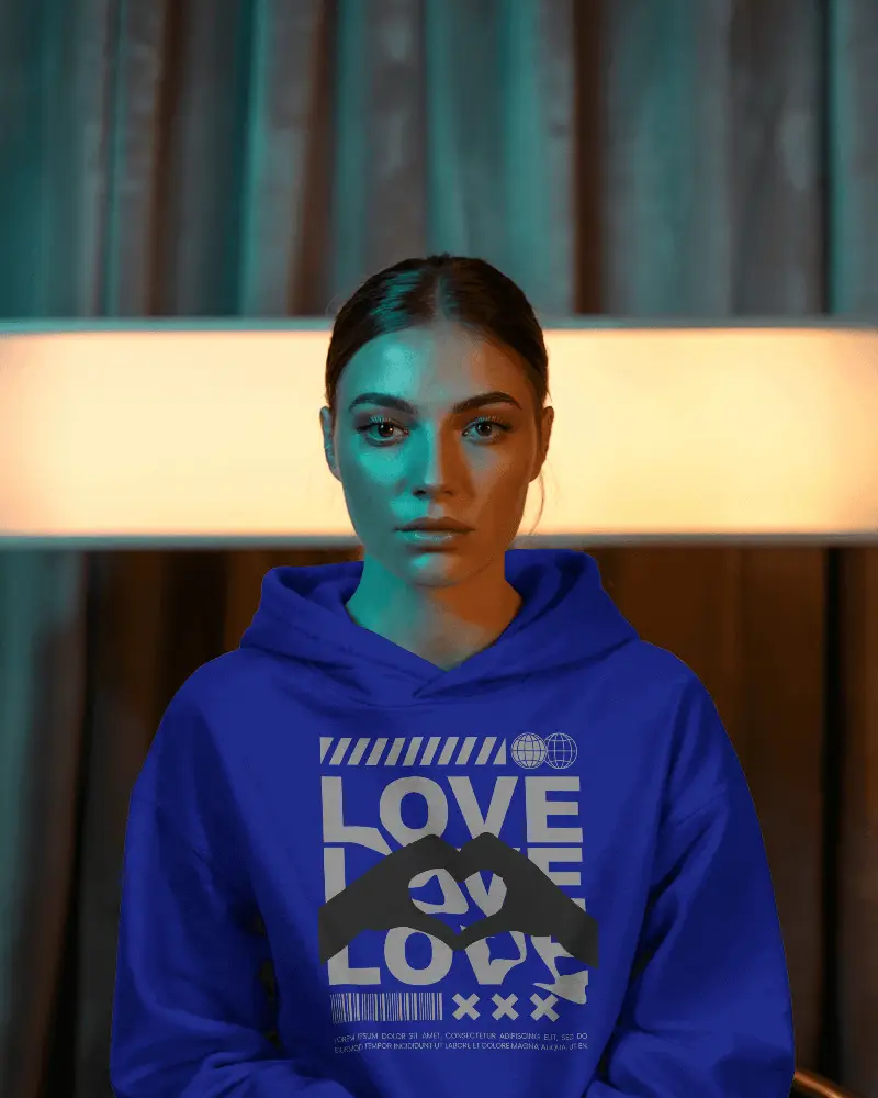 Classic Relaxed Fit Hoodie Designed For Comfort And Stylish Urban Looks