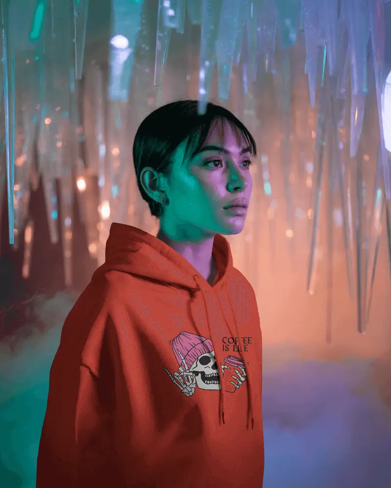 High Quality Oversized Hoodie Mockup For Lifestyle Brands And Urban Clothing Design