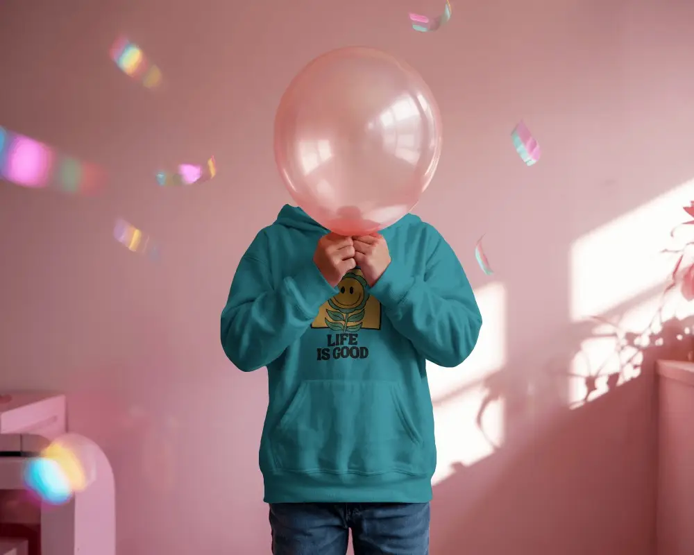 Versatile Pullover Hoodie Mockup Designed For All Seasons With Durable Cotton Blend Material